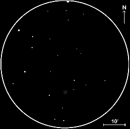 NGC 185, 60mm refractor, x20