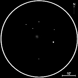 NGC 1501,  60mm refractor, x40