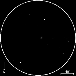 NGC 3147,  60mm refractor, x20