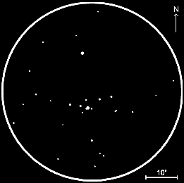 Tr 2,  60mm refractor, x40